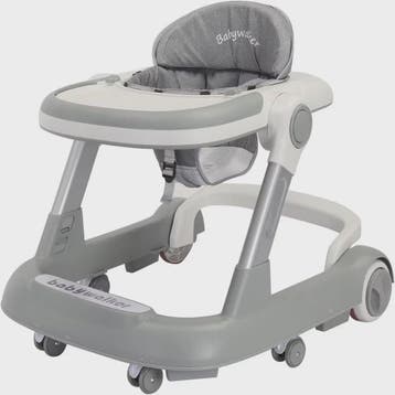 2-in-1 Baby Loopstoel & Duwkar - Opvouwbaar, In Hoogte Verst, Verzenden, Nieuw