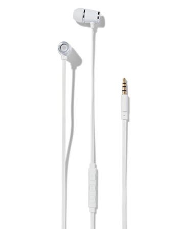 HEMA Oortelefoon in-ear premium wit, Verzenden, Nieuw
