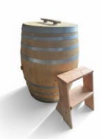 Eikenhouten wijnvat 400 L - ijsbad - complete set!, Ophalen of Verzenden, Nieuw, Overige typen