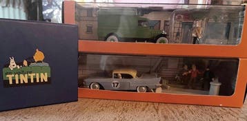 Hergé 1:43 - Modelauto (3) - Tintin 2 scènes Transports N°5, Nieuw