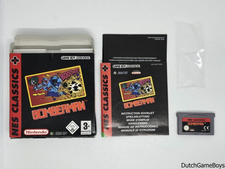 Gameboy Advance / GBA - NES Classics 8 - Bomberman - NEU6, Spelcomputers en Games, Games | Nintendo Game Boy, Gebruikt, Verzenden