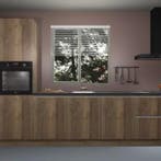 Chocolade eiken greeploze keuken Aruba 28041, Huis en Inrichting, Verzenden, Nieuw
