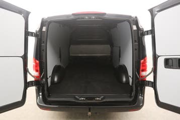 Mercedes-Benz Vito 114 CDI Lang | Automaat | Airco | Cruise, Automaat, Euro 6, Zwart, Mercedes-Benz