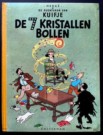 Kuifje 13 - De 7 Kristallen Bollen - 1 Album - Herdruk -, Boeken, Nieuw