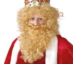 Baard met Pruik | Koning, Verzenden, Nieuw