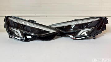 Audi A3 8Y LED Linker Rechter koplamp Links Rechts, Ophalen, Gebruikt, Audi