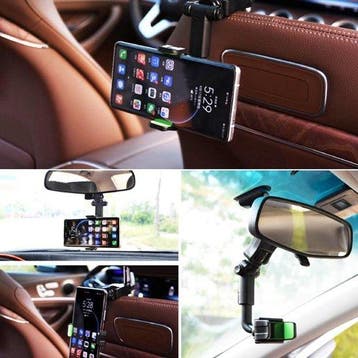 Telefoonhouder auto – 360° draaibaar – Verstelbaar –, Ophalen of Verzenden, Nieuw