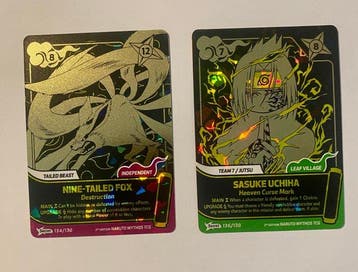 Naruto Mythos TCG 2nd Edition – 19 Original Cards Incompleet, Nieuw
