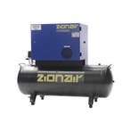 Compressor gedempt 3kW 400V 11 bar 200L tank, Verzenden