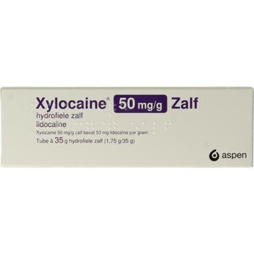Xylocaine Zalf, verdovingszalf 35 gram, Verzenden, Nieuw