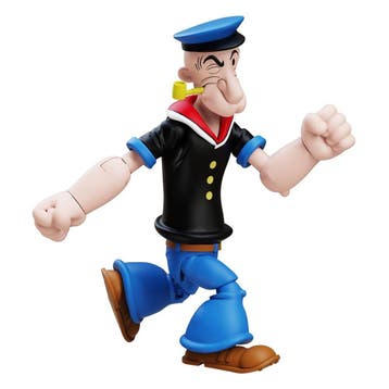 Popeye Action Figure Wave 03 Popeye 1st Appearance Black..., Ophalen of Verzenden, Nieuw