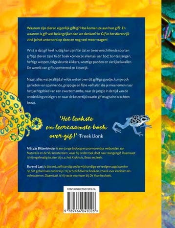Gif in het dierenrijk - Mátyás Bittenbinder 9789464041026, Boeken, Verzenden, Zo goed als nieuw, Mátyás Bittenbinder