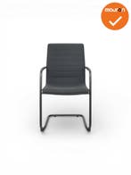 Jarvis luxe vintage sledestoel - Denver stoffering -  sta..., Vergader- of Presentatieruimte, Ophalen of Verzenden, Nieuw zonder verpakking