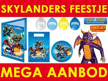 Skylander kinderfeestje - Skylanders feestartikelen, Verzenden, Nieuw