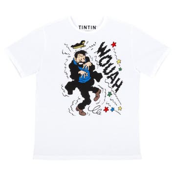 Kuifje T-Shirt Haddock Wouah, Ophalen of Verzenden, Nieuw