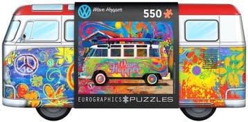 VW Bus Wave Hopper - Tin Box Puzzel (550 stukjes) |, Verzenden, Nieuw