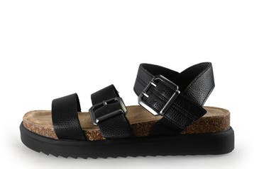 Graceland Sandalen in maat 39 Zwart, Verzenden, Zwart, Sandalen of Muiltjes, Zo goed als nieuw
