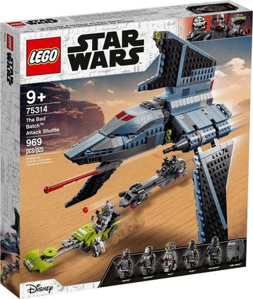 LEGO The Bad Batch Attack Shuttle - 75314 (Nieuw), Verzenden, Nieuw