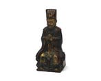 Een bronzen beeld van Wenchang Wang, China, 19e/20e eeuw, Antiek en Kunst