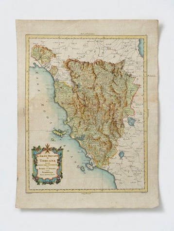 Italië - Toscane; Antonio Zatta - Mappa Gran Ducato di, Boeken, Nieuw