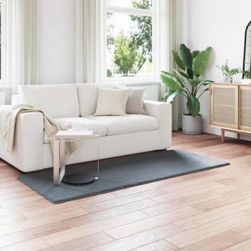 vidaXL Antislip vloerkleed van imitatie konijnenbont OLITE, Verzenden, Nieuw