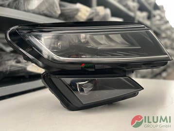 SKODA KODIAQ VOLL LED KOPLAMP RECHTS 566941016H, Verzenden, Gebruikt, Skoda