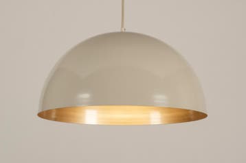 Rietveld Hanglampen - Beige, Zand - Metaal, Huis en Inrichting, Verzenden, Nieuw