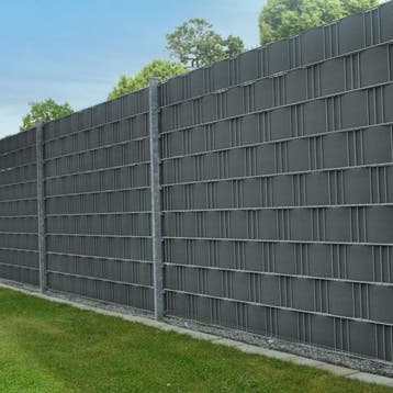 PVC Privacystrips - 1 stuk - Antraciet, Tuin en Terras, Schuttingen, Verzenden, Nieuw