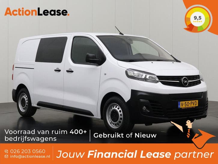 Opel Vivaro Lang Wit occasion, Auto's, Bestelauto's, Te koop, Zwart, Automaat, Financial lease, BTW verrekenbaar, Elektrisch, Wit
