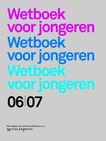 Wetboek voor jongeren / Winkler Prins 9789027432483, Verzenden, Gelezen