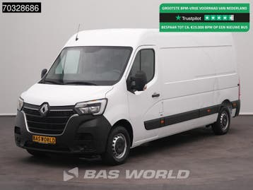 Renault Master 135PK L3H2 LED Airco Cruise Parkeersensoren v, Stof, Gebruikt, Euro 6, Renault