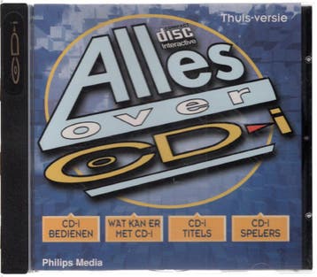 Philips CD-i / CDi Alles Over CD-I (Blue), Spelcomputers en Games, Verzenden, Zo goed als nieuw