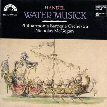cd - Georg Friedrich HÃ¤ndel - Water Musick, Cd's en Dvd's, Verzenden, Zo goed als nieuw