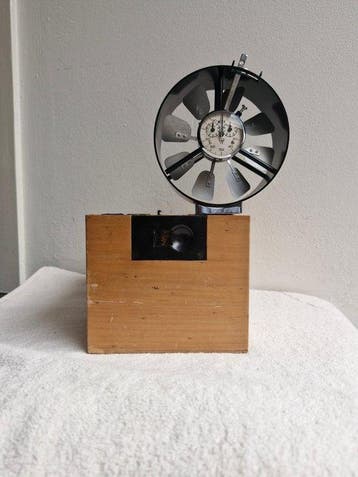 Anemometer - Wilhelm Lambrecht - hout, metaal ,glas -