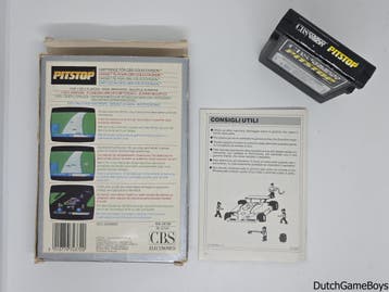 Colecovision - CBS - Pitstop, Verzenden, Gebruikt