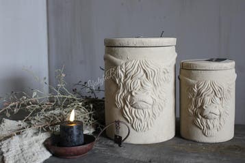 Brynxz pot and top Hooglander Taupe 19 cm, Huis en Inrichting, Woonaccessoires | Vazen, Ophalen of Verzenden, Nieuw