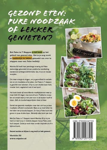Eet paleo in 7 stappen 9789082247725 Marinka Bil, Boeken, Verzenden, Gelezen, Marinka Bil