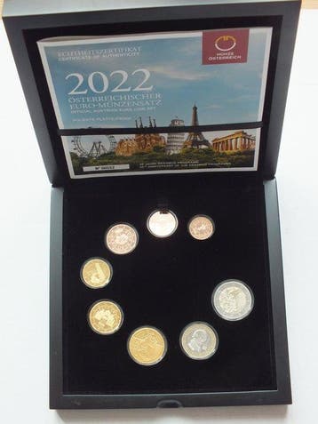 Oostenrijk. Proof Set 2022 (Zonder minimumprijs)