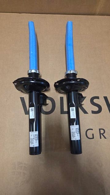 Schokdemper Veerpoot Set VW Golf 7 & 8 Origineel Nieuw, Verzenden, Nieuw