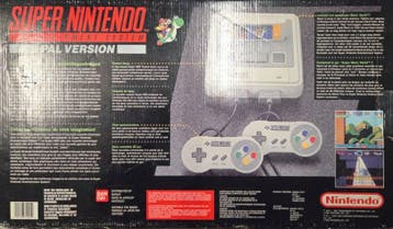 SNES in doos complete (Snes tweedehands), Ophalen of Verzenden, Zo goed als nieuw