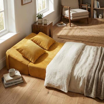 Opvouwbaar Matras Dot Oker | A-kwaliteit | Beste Prijs, Nieuw, Ophalen of Verzenden, Matras, 200 cm