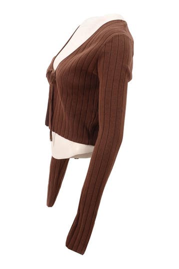 Organic Basics Vest in maat S Bruin, Organic Basics, Verzenden, Zo goed als nieuw, Bruin