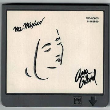 Minidisc - Ana Gabriel - Mi Mexico, Verzenden, Zo goed als nieuw