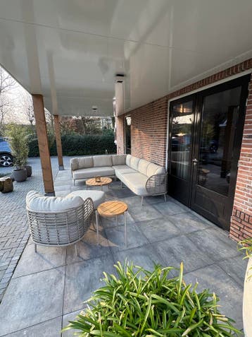 Fabrice lounge set 4 Seasons outdoor kleur Latte Special, Tuin en Terras, Overige materialen, Nieuw, Ophalen of Verzenden, Loungeset