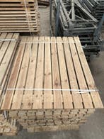 Vurenhouten vlonder 880x1100x20mm 90% gesloten, gebruikt -, Ophalen of Verzenden