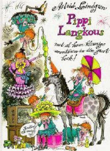Pippi Langkous met al haar kleurige avonturen in één groot, Verzenden, Gelezen, Astrid Lindgren