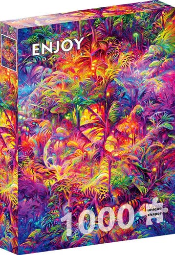 Jungle Tapestry Puzzel (1000 stukjes) | Enjoy Puzzle -, Verzenden, Nieuw