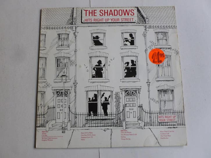 The Shadows - Hits right up your street (LP), Cd's en Dvd's, Vinyl | Pop, Zo goed als nieuw, Ophalen of Verzenden
