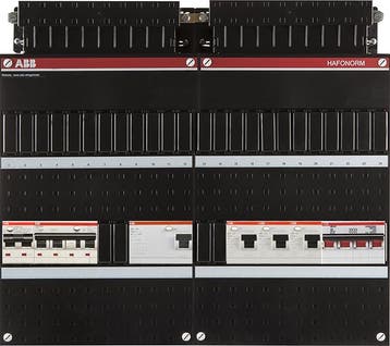 ABB Hafonorm PV-WP-Groepenkast | HS 40A - 0 groepen 4 x ALS, Ophalen of Verzenden, Nieuw, Groepenkast