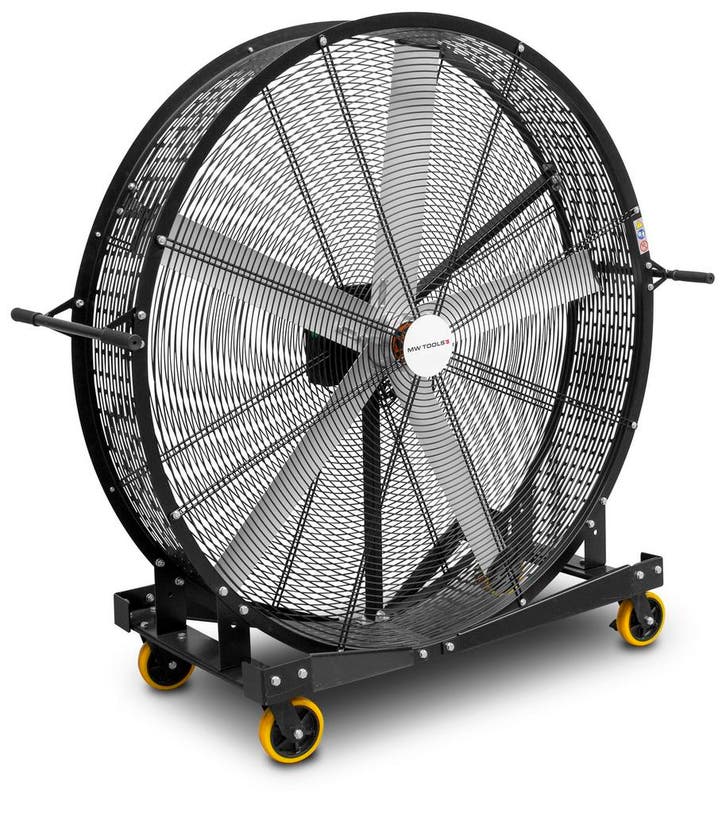 Mobiele ventilator ø2000 950W MW Tools, Doe-het-zelf en Verbouw, Ventilatie en Afzuiging, Ophalen of Verzenden